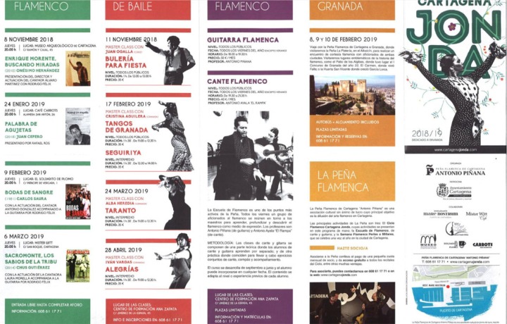 Ciclo Flamenco Cartagena Jonda