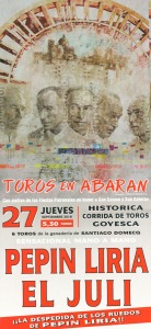 Pepn Lria y El Juli en una histrica corrida de toros ''Goyesca'' en Abarn