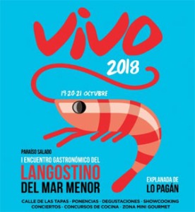 Encuentro gastronmico del langostino del Mar Menor, Vivo 2018