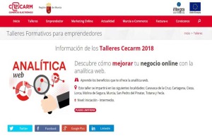 Taller Cecarm Analtica web aplicada a negocios online