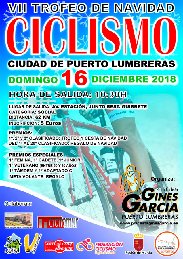 VII Trofeo de Navidad Ciclismo Ciudad de Puerto Lumbreras