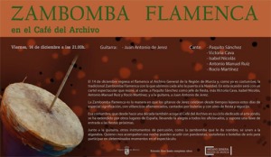 Zambomba Flamenca en el Caf del Archivo (14 de diciembre, 21 horas)
