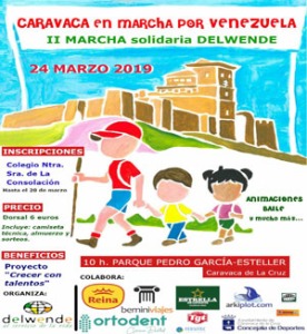 Caravaca en marcha por Venezuela