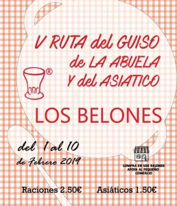 V Ruta del Guiso de la abuela y el Asiático V Ruta del Guiso de la abuela y el Asiático