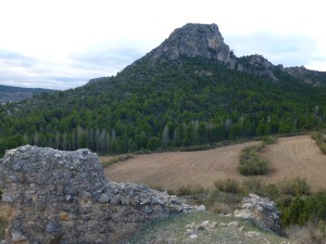 El puntal de Priego desde el castillo homónimo