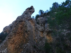 En estos calares dolomticos, las rocas se erosionan dando lugar a caprichosas formas