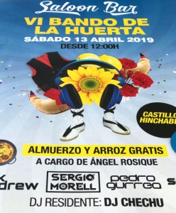 VI Bando de la Huerta Saloon Bar