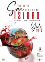Cartel Fiestas de San Isidro de Yecla 2019