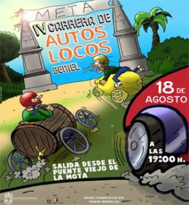 IV Carrera de Autos Locos