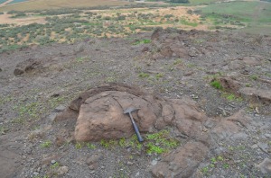 Buen ejemplo de disyuncin. Los mejores ejemplos estn en la cima del Cabezo de la Viuda