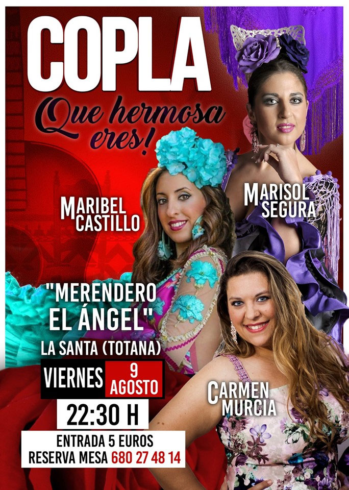 Concierto en directo de Marisol Segura, Maribel Castillo y Carmen Murcia 