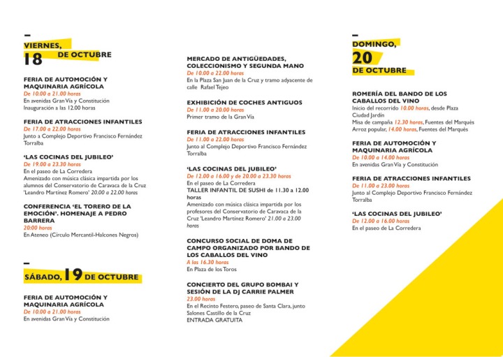 Feria de Caravaca 2019