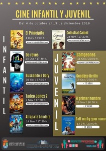 Cine Infantil y Juvenil en el Auditorio Virginia Martnez Fernndez