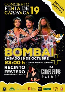 El grupo valenciano ?Bombai? y la DJ Carrie Palmer