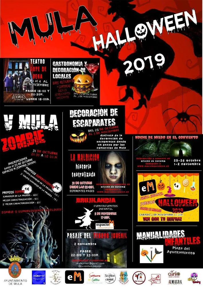 Halloween 2019: Programación Mula