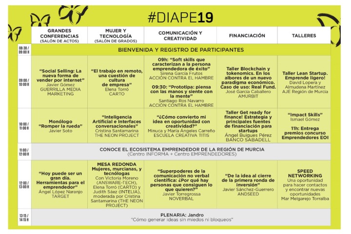 DÍA DE LA PERSONA EMPRENDEDORA 2019