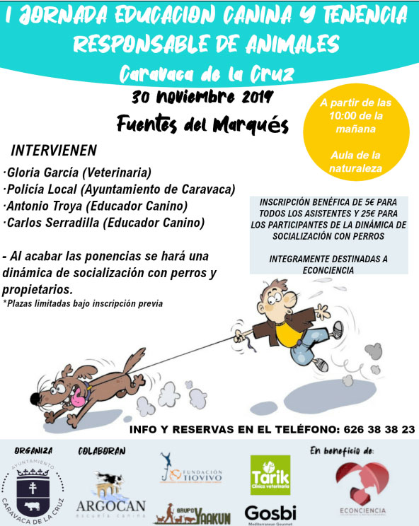 I Jornada de Educación Canina y Tenencia Responsable de Animales