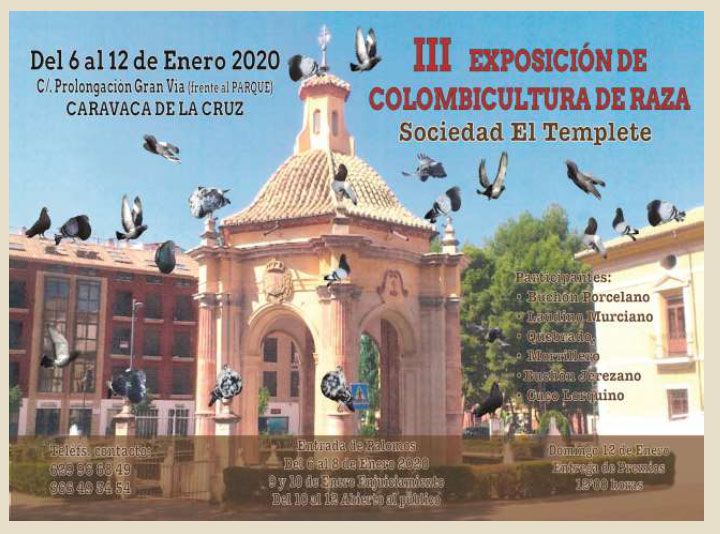 III Exposición de Colombicultura de Raza