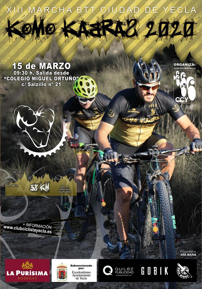 Komokabras - Marcha BTT Ciudad de Yecla