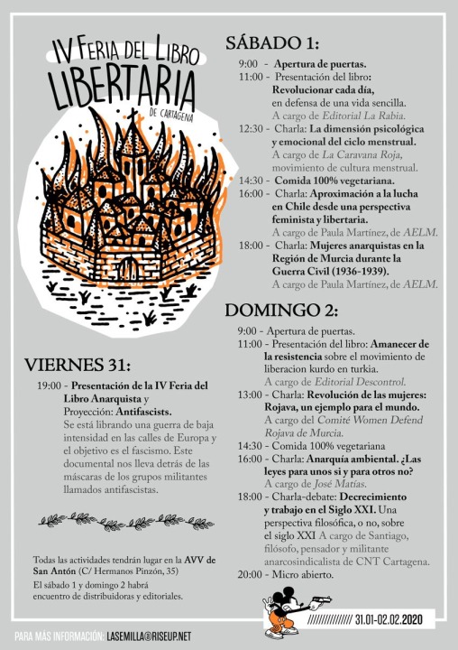IV Feria del Libro Libertaria