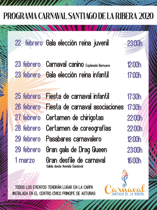 Programa Santiago de la Ribera 2020