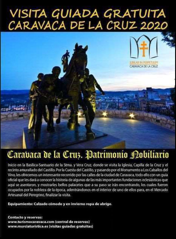 Visita Guiada Gratuita Caravaca de la Cruz - 2020