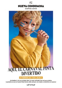 Nueva Condomina se pinta la cara en Carnaval