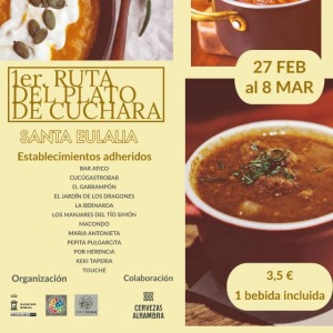 Primera Ruta del Plato de Cuchara en Murcia Primera Ruta del Plato de Cuchara en Murcia