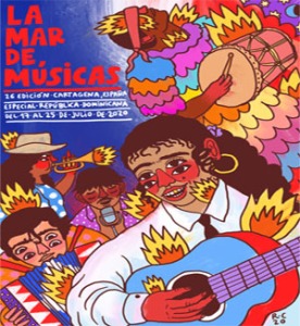 Cartel de la 26 La Mar de Msicas de Cartagena
