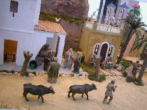 Mara visita a su prima Santa Isabel. Beln Municipal de Murcia