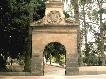 Puerta principal de acceso al Jard�n de Floridablanca - Regi�n de Murcia Digital