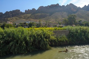 Paso del ro Segura por Abarn 