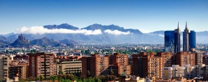 Panormica del centro de Murcia 