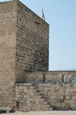 Imagen de uno de los torreones del Santuario de la Vera Cruz. Regin de Murcia Digital