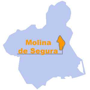 Mapa de situacin de Molina de Segura (Abre en ventana nueva)