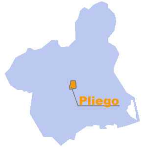 Mapa de situacin de Pliego (Abre en ventana nueva)
