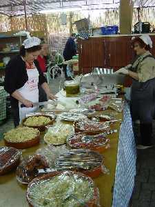 Barraca de la Pea Huertana El Pimiento - Bando de la Huerta - Fiestas de Primavera 2004