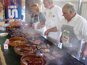 La Plancha no para durante la Fiestas de Primavera - Barraca de la Pea Huertana El Tablacho - Bando de la Huerta - Fiestas de Primavera 2004