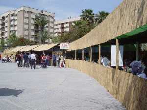 Barraca de la Pea Huertana El Cuartillo - Bando de la Huerta - Fiestas de Primavera 2004