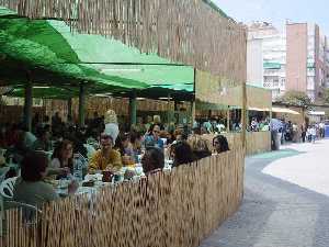 Barraca de la Pea Huertana La Zaranda - Bando de la Huerta - Fiestas de Primavera 2004