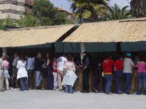 Barraca de la Pea Huertana El Cuartillo - Bando de la Huerta - Fiestas de Primavera 2004