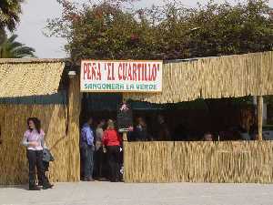 Barraca de la Pea Huertana El Cuartillo - Bando de la Huerta - Fiestas de Primavera 2004