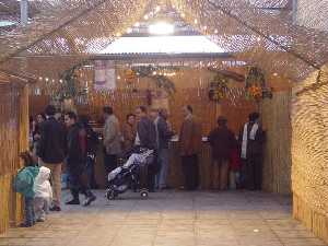 Barraca de la Pea Huertana El Ciazo - Bando de la Huerta - Fiestas de Primavera 2004