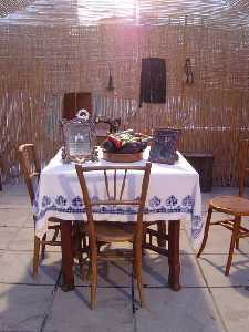 Barraca de la Pea Huertana El Ciazo - Bando de la Huerta - Fiestas de Primavera 2004