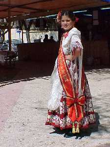 Barraca de la Pea Huertana Palmera-Meln - Bando de la Huerta - Fiestas de Primavera 2004