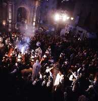 Parlamento entre el Rey Cristiano y el Sultn Moro, Simulacro de Combate, Bao de la Cruz y Bendicin de las Aguas (Moros y Cristianos - Fiestas de la Stma. y Vera Cruz - Caravaca de la Cruz) 