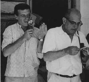 Paco Rabal, con Buuel