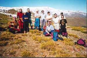 Excursin a Sierra Nevada. 1999 - Club Universitario de Montaa de Murcia