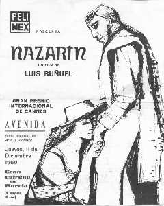Paco Rabal, Cartel de Nazarn