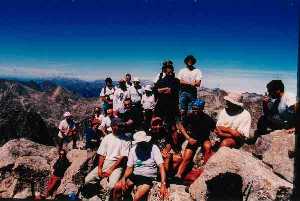 Cima del Peguera. Pirineo catal�n. Verano de 2002